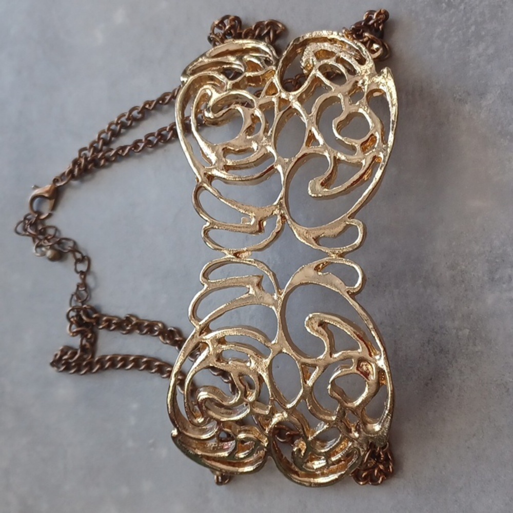 Zara Gold Butterfly Choker